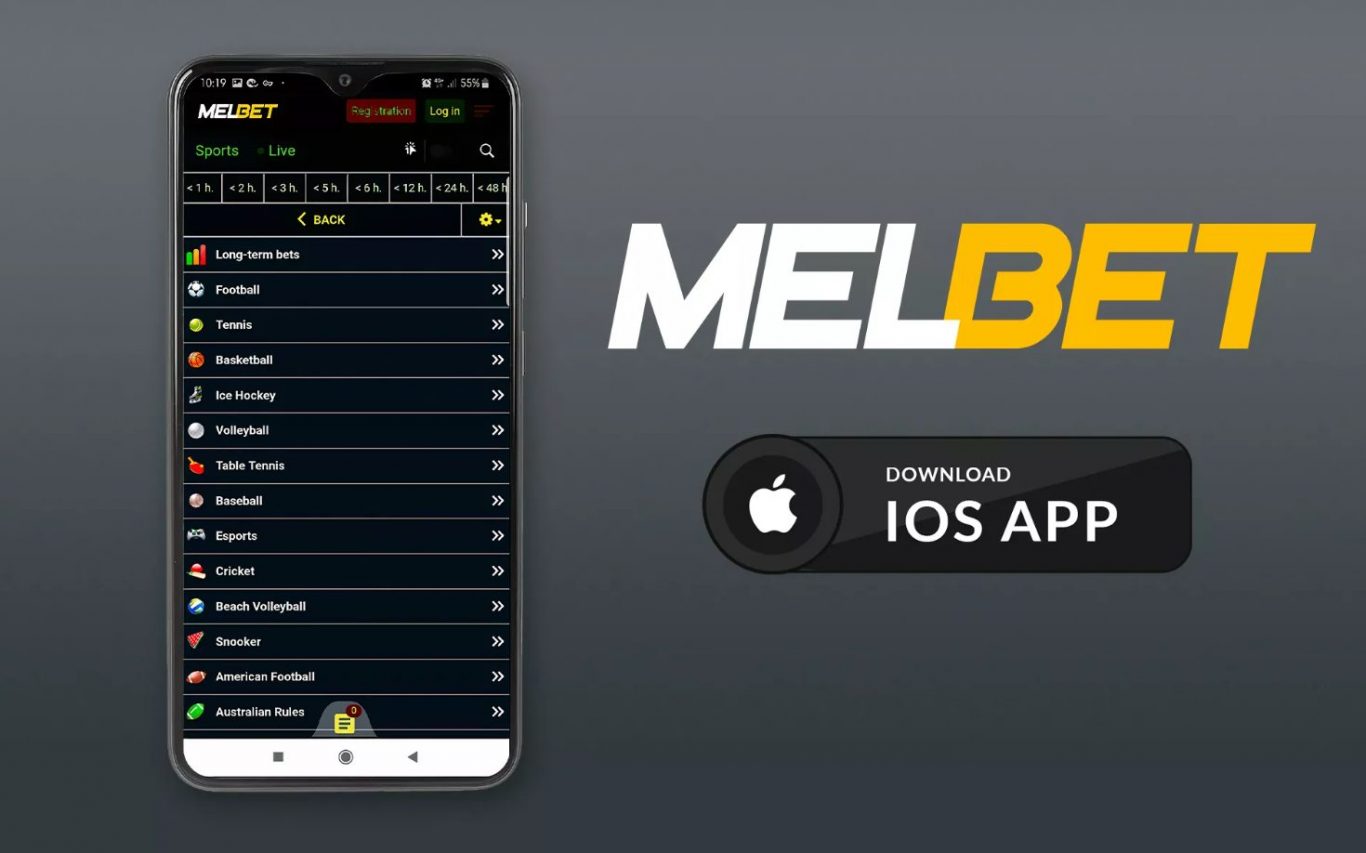 Télécharger Melbet app Cote d’Ivoire pour iOS